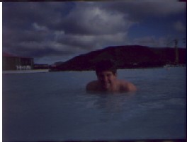 in der "Blauen Lagune" auf Island